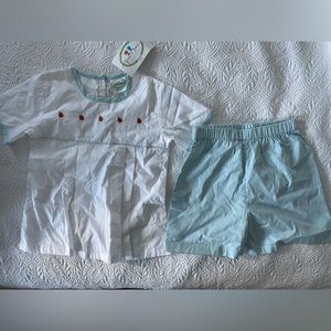 Grace and James pumpkin boy set nwt size 6